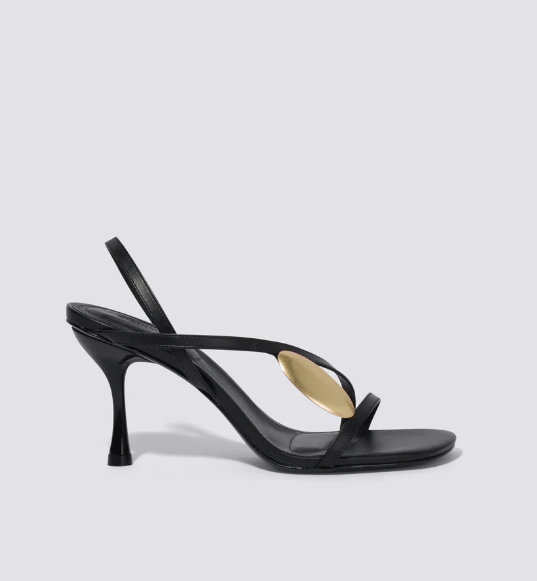 SIMKHAI Shoes Eclipse Strappy Sandal, Black Soho-Boutique