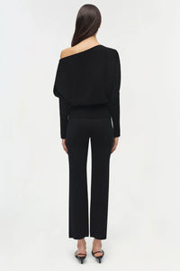 SIMKHAI Sweater Lavina Sweater, Black Soho-Boutique