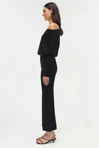 SIMKHAI Sweater Lavina Sweater, Black Soho-Boutique