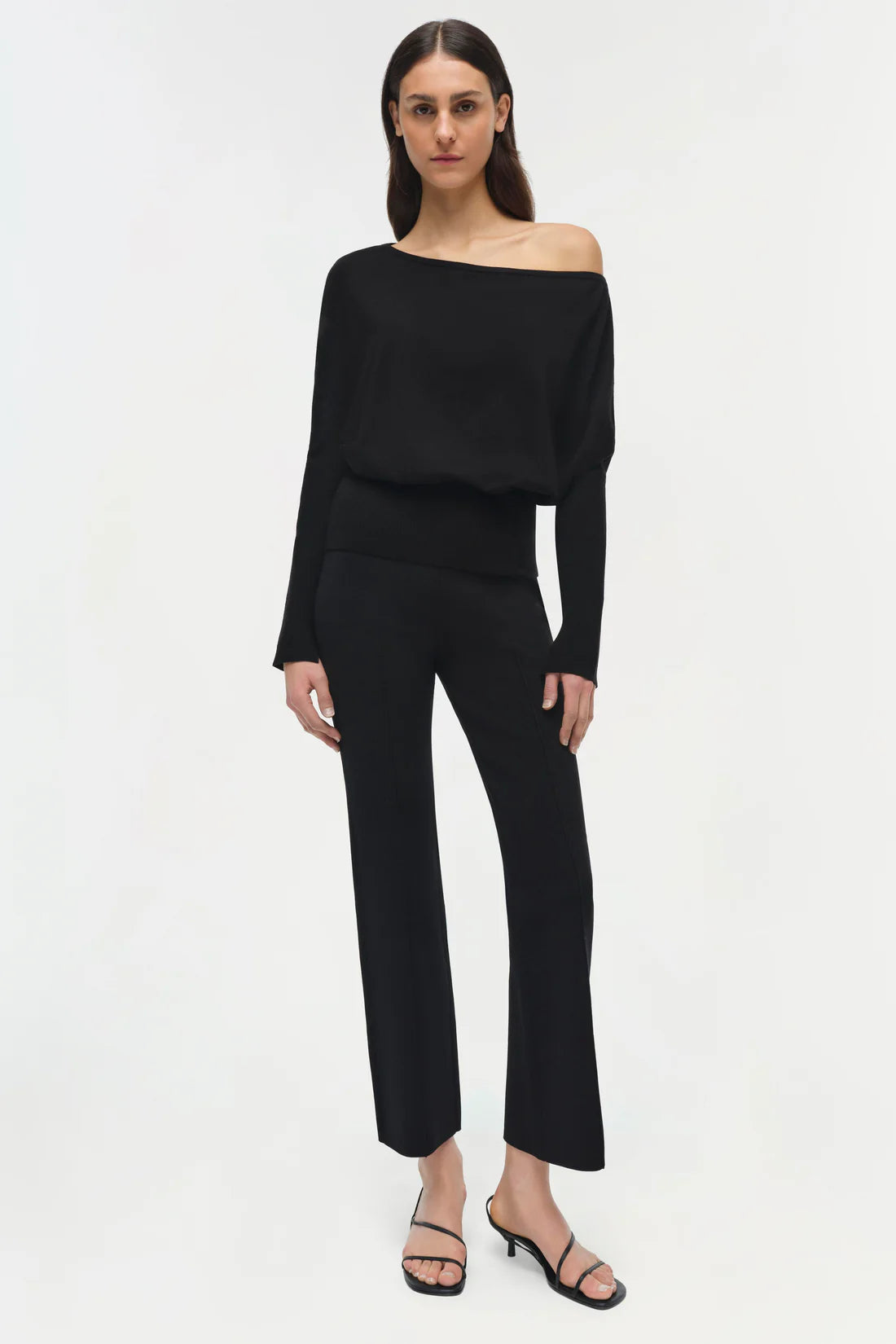 SIMKHAI Sweater Lavina Sweater, Black Soho-Boutique