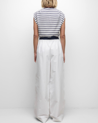SIMKHAI Top Joie Cotton Jersey Top, Midnight Stripe Soho-Boutique