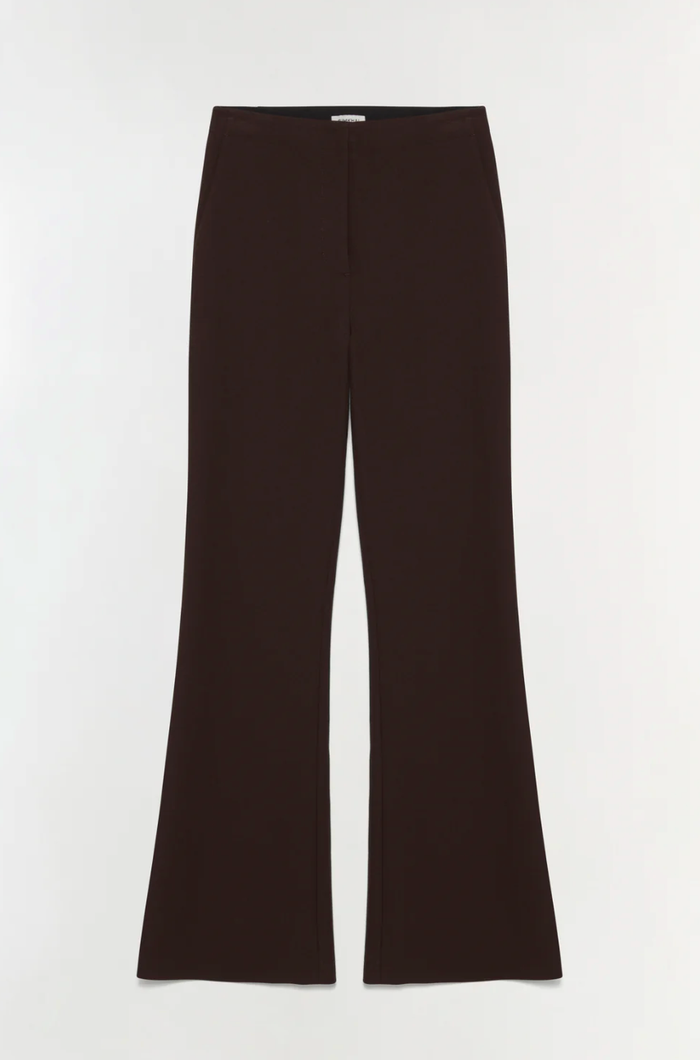 SIMKHAI Trouser Kenna Trouser, Chocolate Soho-Boutique