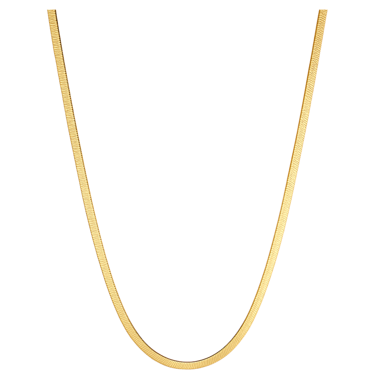 Soho Boutique Desi Herringbone Chain Necklace Soho-Boutique