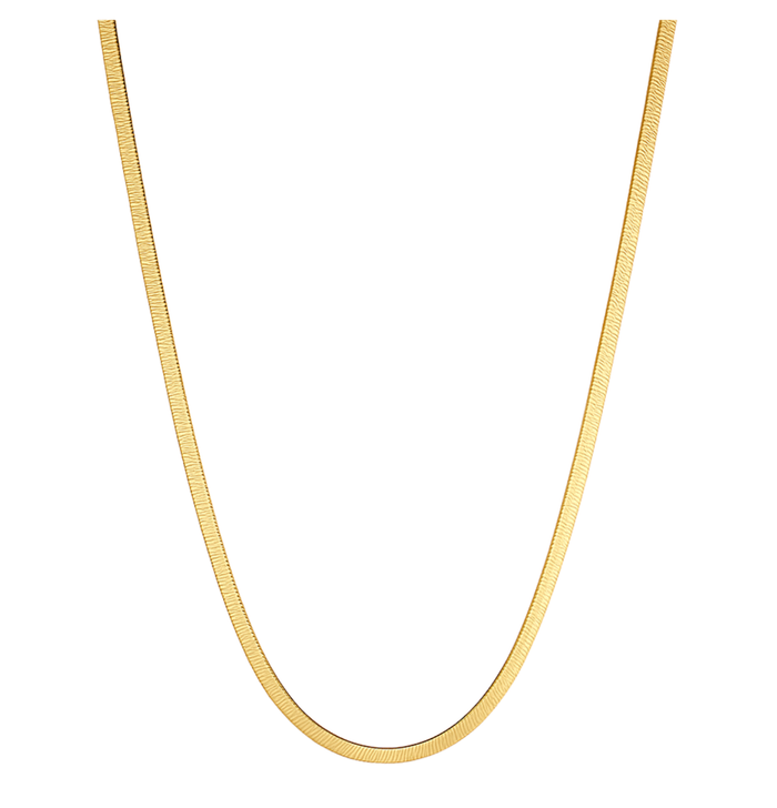 Soho Boutique Desi Herringbone Chain Necklace Soho-Boutique