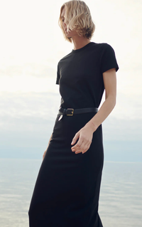 soldout.nyc Dress The Perfect Tee Dress, Black Soho-Boutique