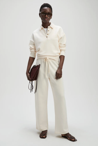 soldout.nyc Shirt The French Terry Polo, Cream Soho-Boutique