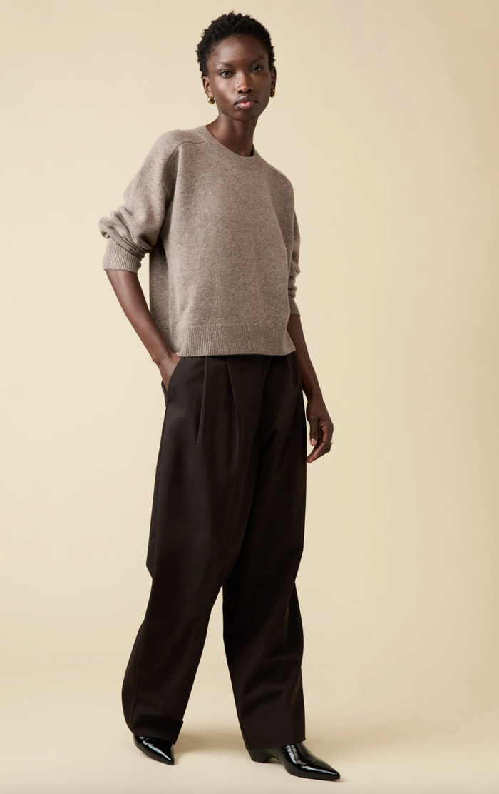 soldout.nyc Sweater The Cashmere Crew, Mink Soho-Boutique