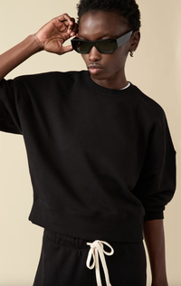 soldout.nyc Sweatshirt The Everyday Sweatshirt, Black Soho-Boutique
