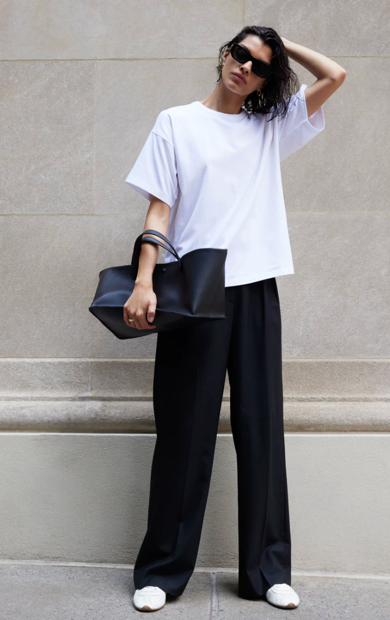 soldout.nyc T-Shirt The Oversized Tee, White Soho-Boutique