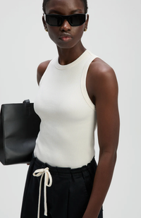 soldout.nyc Tank Not So Basic Tank, Cream Soho-Boutique