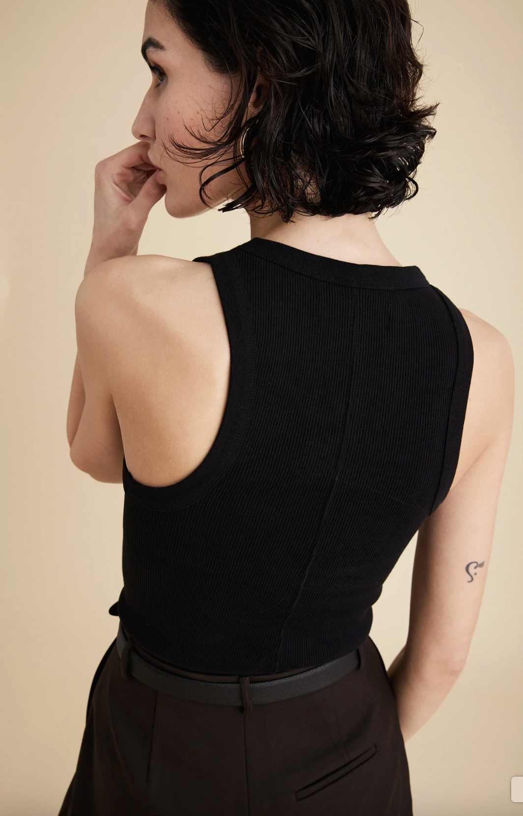 soldout.nyc Tank The Not So Basic Tank, Black Soho-Boutique