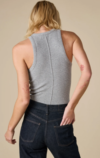 soldout.nyc Tank The Not So Basic Tank, Heather grey Soho-Boutique