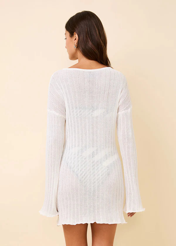 Solid & Striped Dress Nicki Ribbed Knit Dress, Brule Soho-Boutique