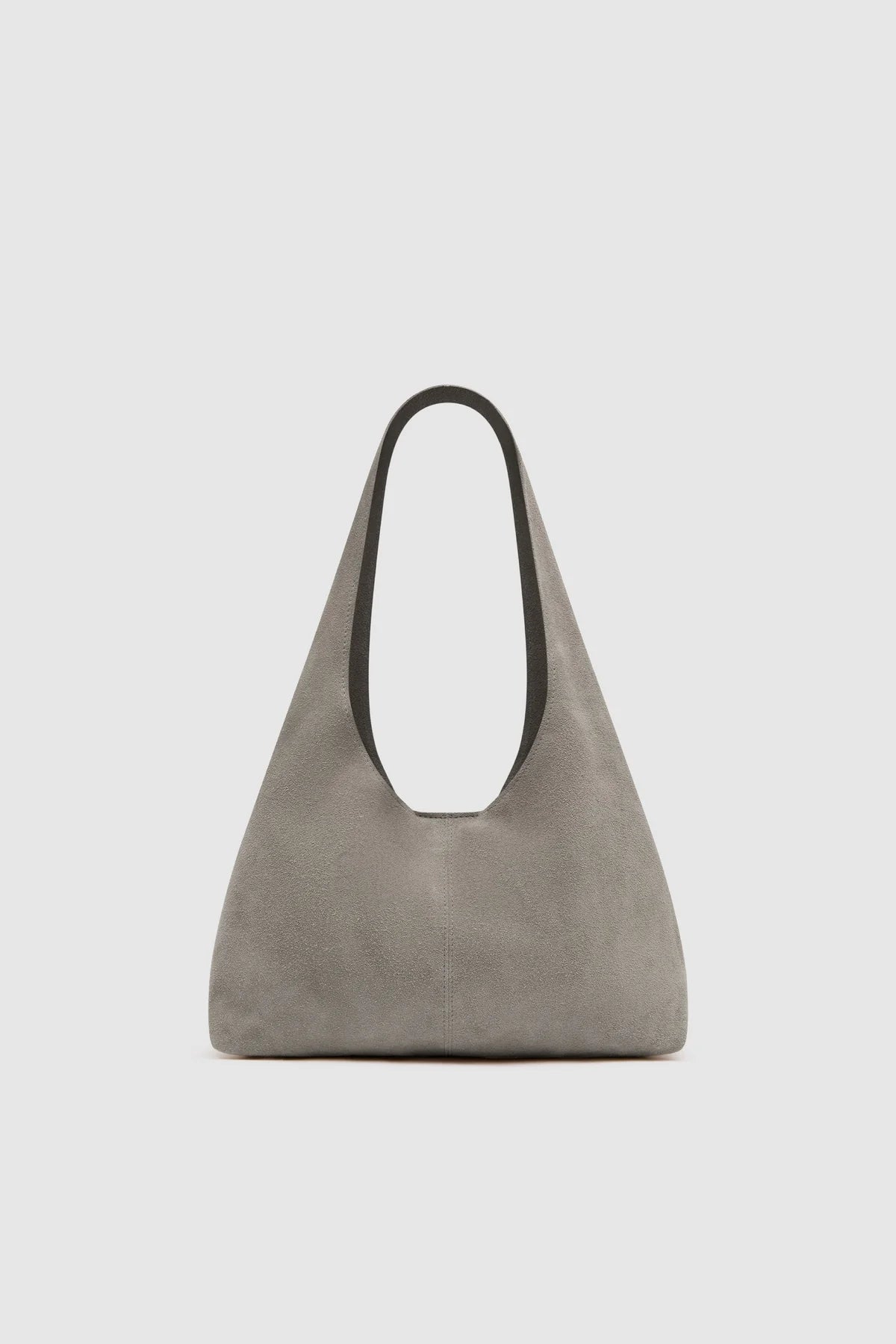 St. Agni Bag Suede Soft Bag, Pebble Soho-Boutique