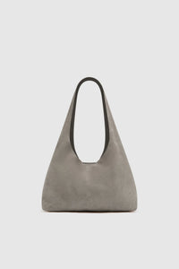 St. Agni Bag Suede Soft Bag, Pebble Soho-Boutique