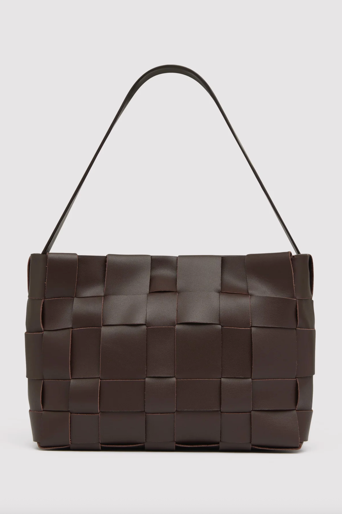 St. Agni Bag Woven Mini Tote, Chocolate Soho-Boutique