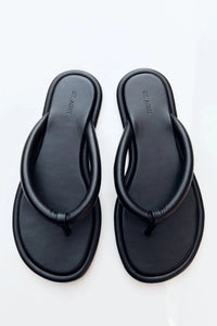 St. Agni Sandal Sumi Slide, Black Soho-Boutique