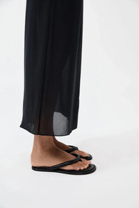 St. Agni Sandal Sumi Slide, Black Soho-Boutique