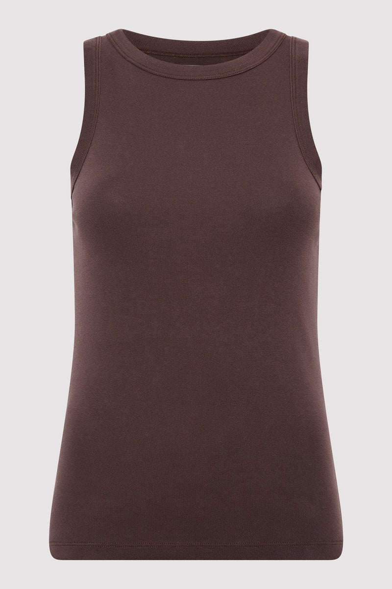 St. Agni Tank Bateau Tank, Raisin Soho-Boutique