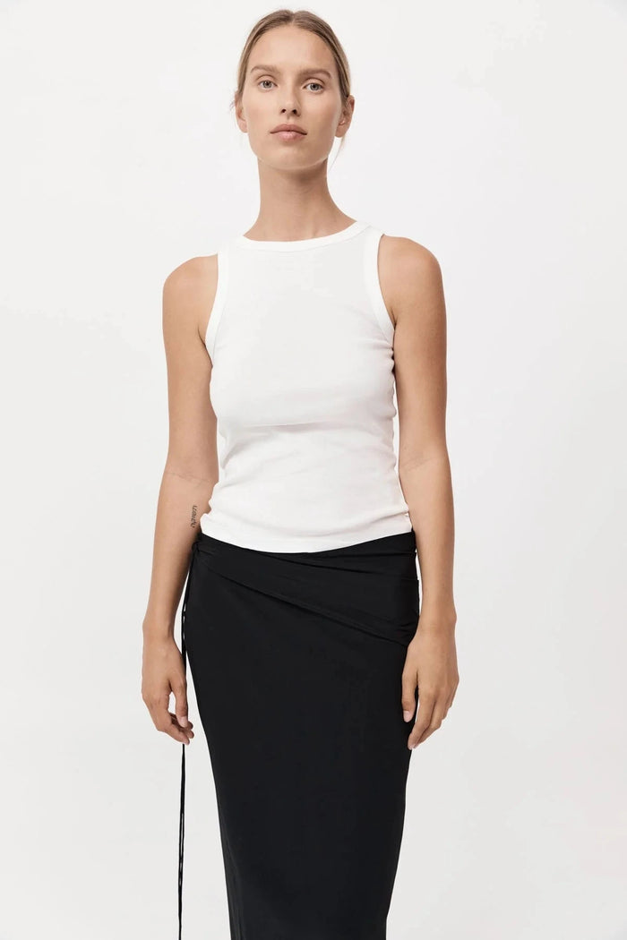 St. Agni Tank Bateau Tank, White Soho-Boutique