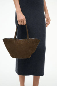 Staud Bag Caro Bucket Bag, Truffle Soho-Boutique