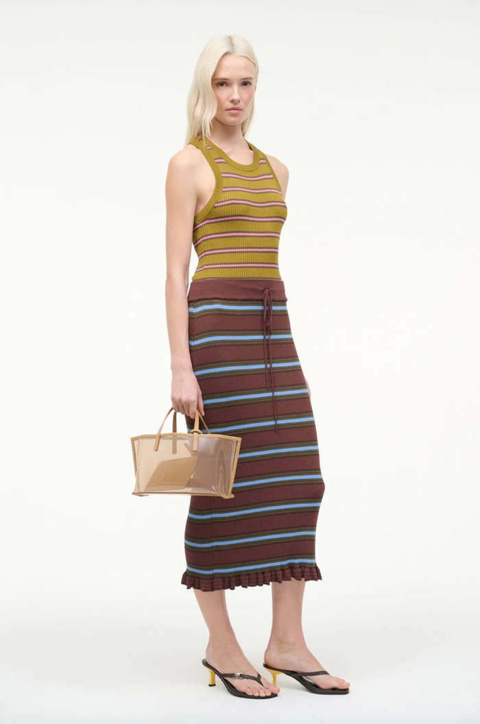 Staud Bag Christos Mini Tote, Camel Soho-Boutique