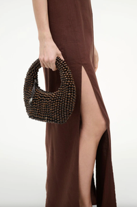 Staud Bag Reef Bag, Dark Brown Soho-Boutique