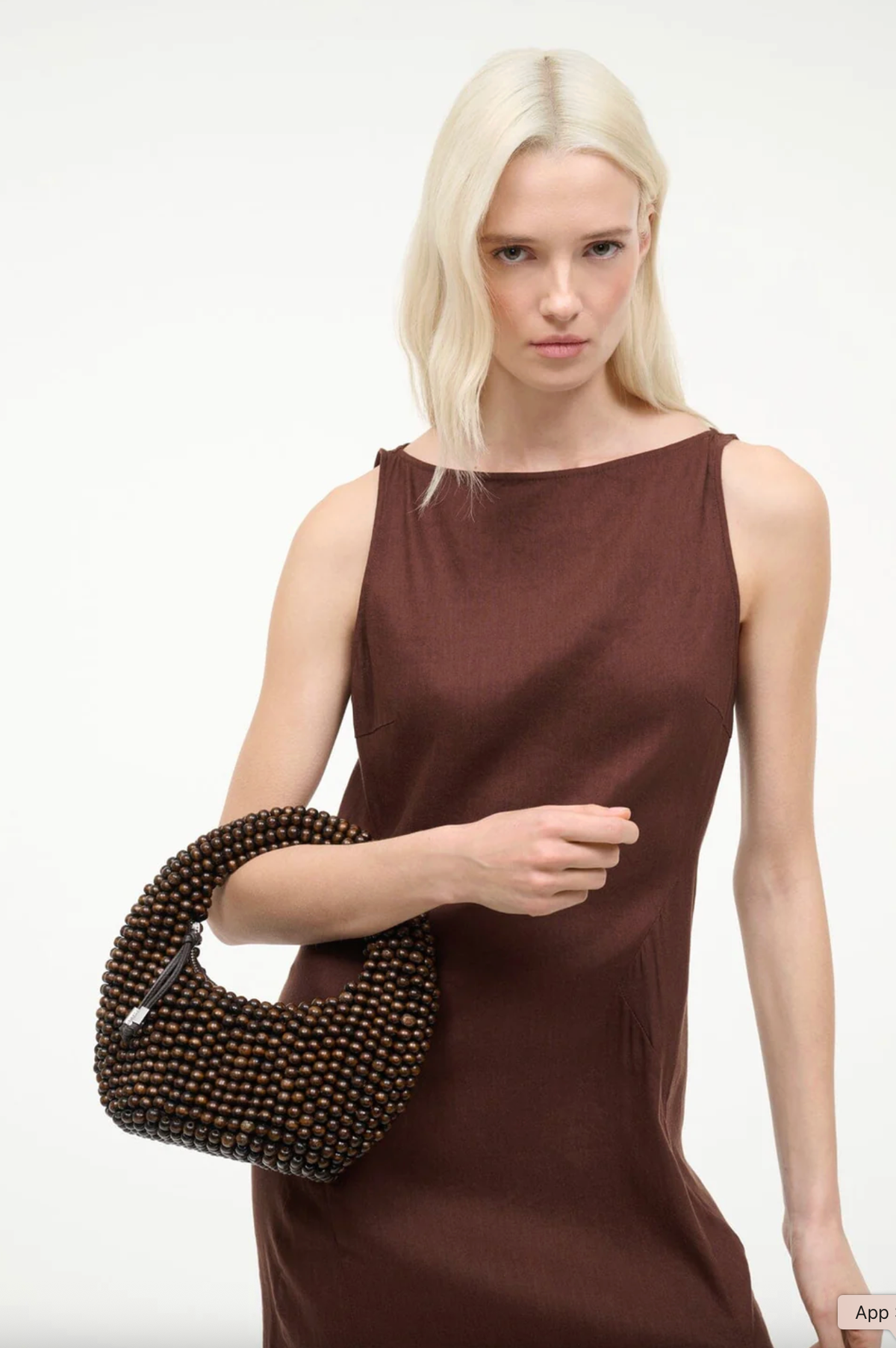 Staud Bag Reef Bag, Dark Brown Soho-Boutique