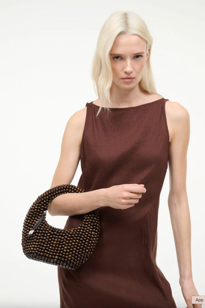 Staud Bag Reef Bag, Dark Brown Soho-Boutique