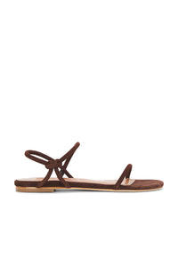 Staud Sandal Laurel Sandal, Mahogany Soho-Boutique