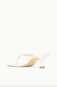 Staud Shoes Freja Thong Kitten Heel, Paper Soho-Boutique