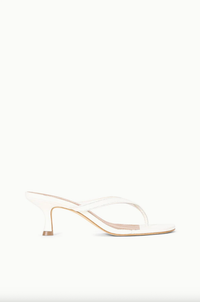 Staud Shoes Freja Thong Kitten Heel, Paper Soho-Boutique
