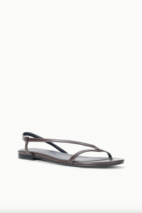 Staud Shoes Louden Sandal, Espresso Soho-Boutique
