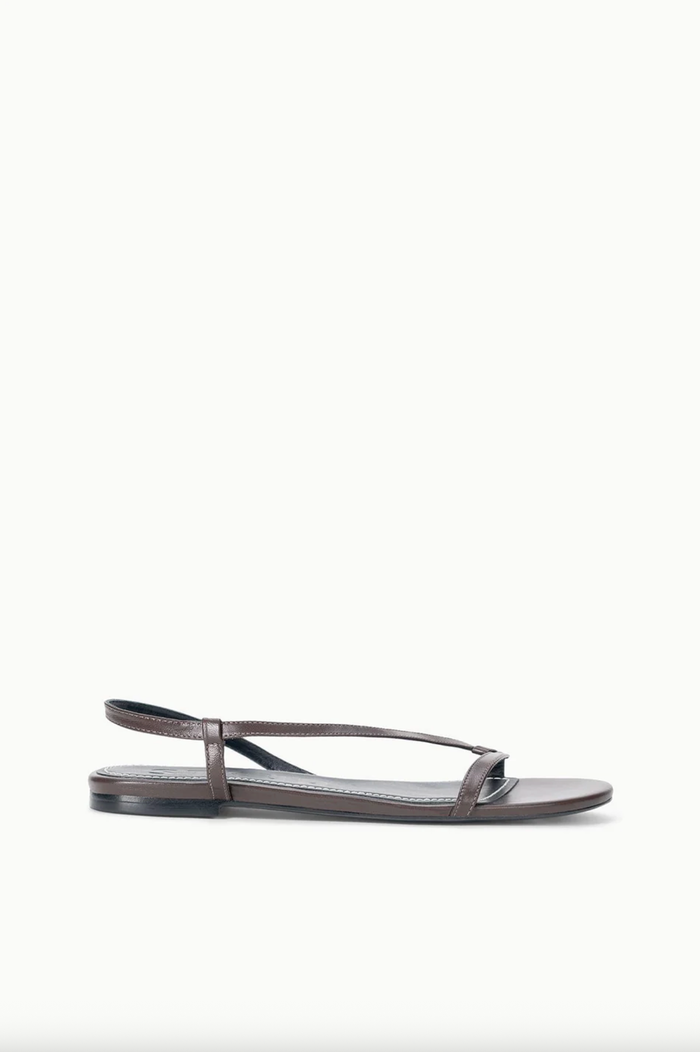 Staud Shoes Louden Sandal, Espresso Soho-Boutique