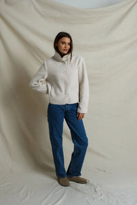 Tara Sherpa Jacket, Sugar