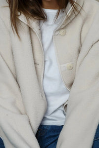 Tara Sherpa Jacket, Sugar