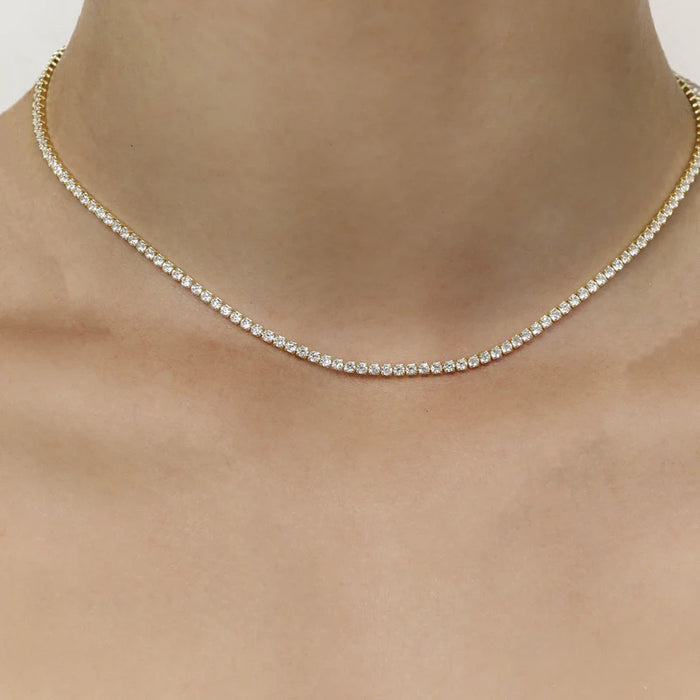 Tennis Diamond Necklace