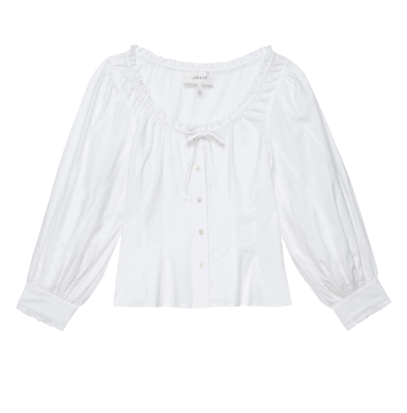 The Great Blouse The Haven Top, True White Soho-Boutique