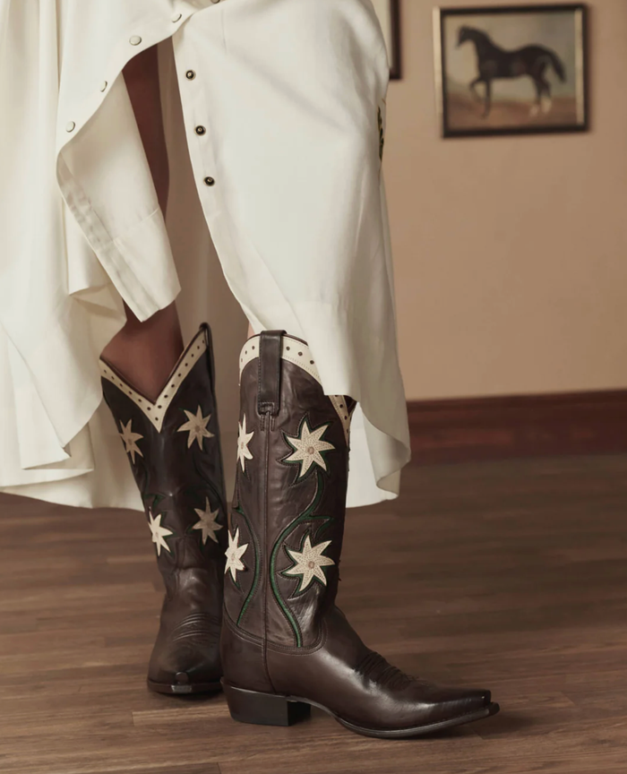 The Great Boot The Cowboy Boot, Brown Floral Soho-Boutique