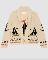 The Great Cardigan The Sailboat Lodge Cardigan, Cream Soho-Boutique
