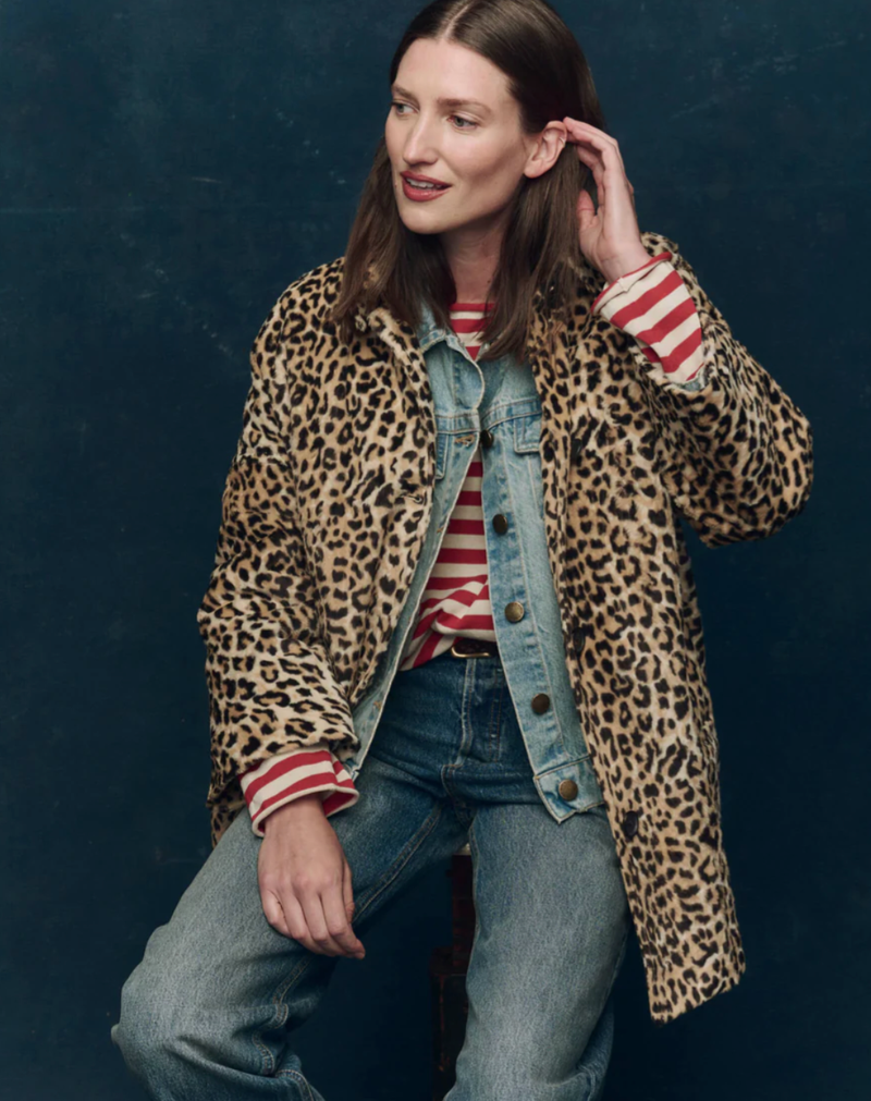 The Great Coat The Car Coat, Vintage Leopard Soho-Boutique