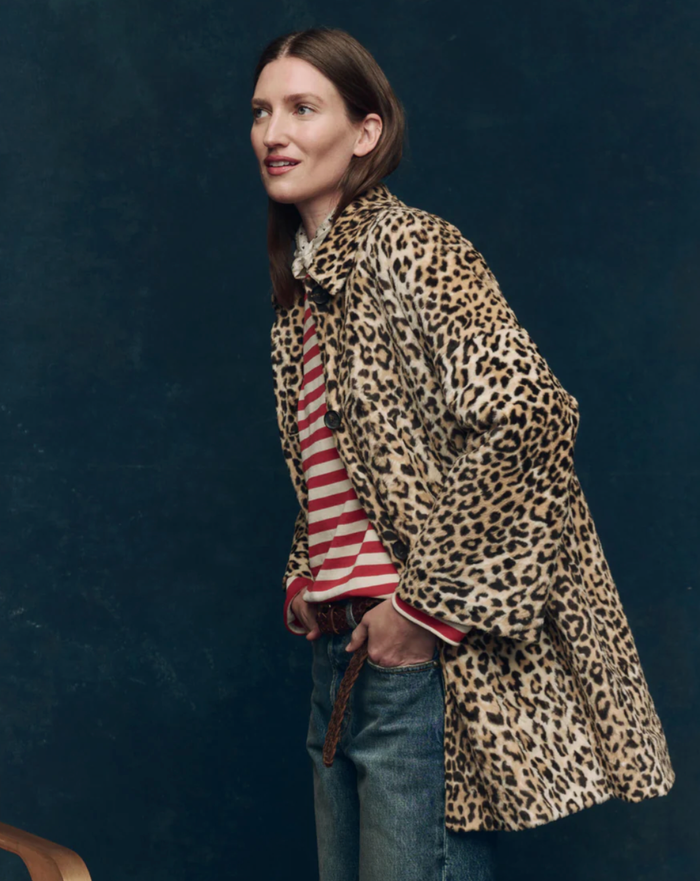 The Great Coat The Car Coat, Vintage Leopard Soho-Boutique