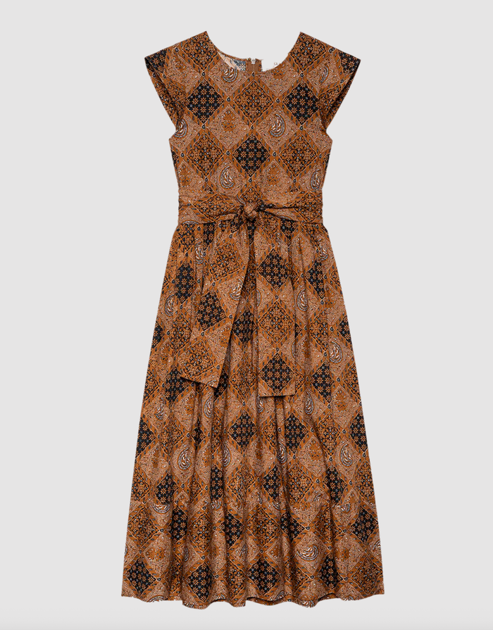 The Great Dress The Tulsa Dress, Geo Bandana Print Soho-Boutique