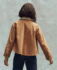 The Great Jacket The Waxed Swingy Jacket, Walnut Soho-Boutique