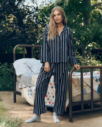 The Great Pajamas The Easy Sleep Pant, Coastline Stripe Soho-Boutique