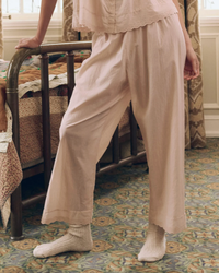 The Great Pajamas The Eyelet Easy Sleep Pant, Washed Rose Soho-Boutique