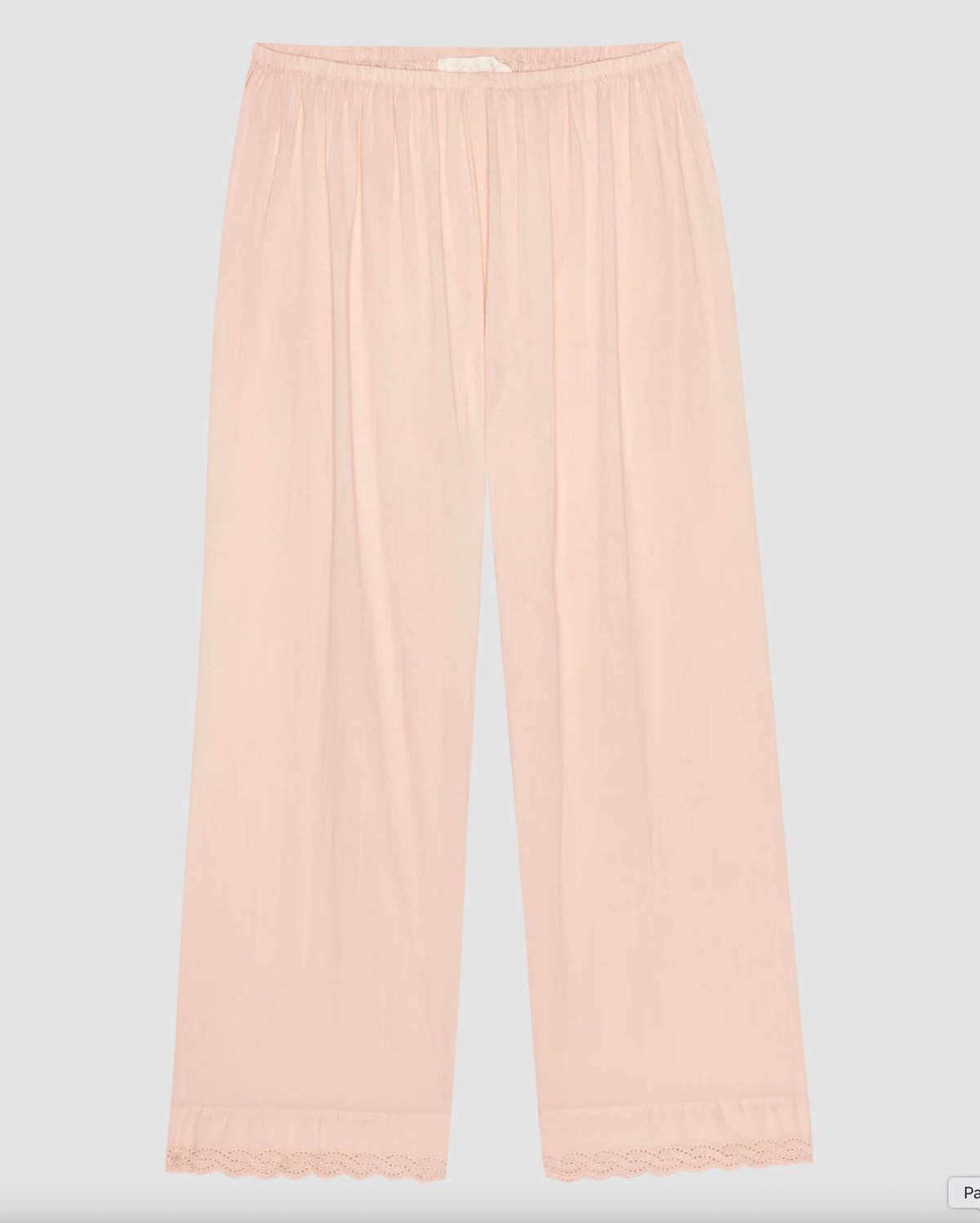 The Great Pajamas The Eyelet Easy Sleep Pant, Washed Rose Soho-Boutique