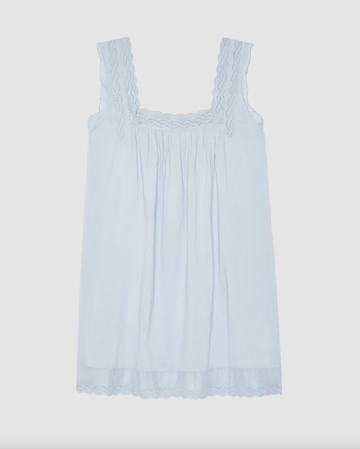 The Great Pajamas The Eyelet Mini Tank Dress, Rainwater Soho-Boutique