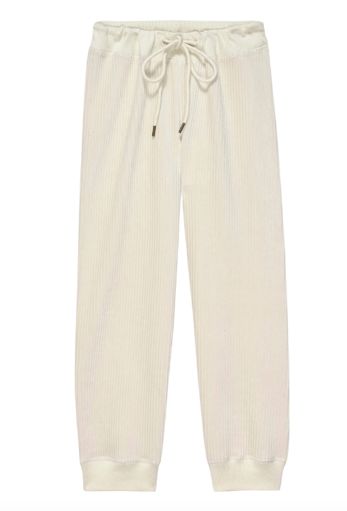 The Corduroy Lantern Pant, Washed White – Soho Boutique