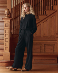 The Great Pant The Relaxed Trouser Pant, Black Soho-Boutique